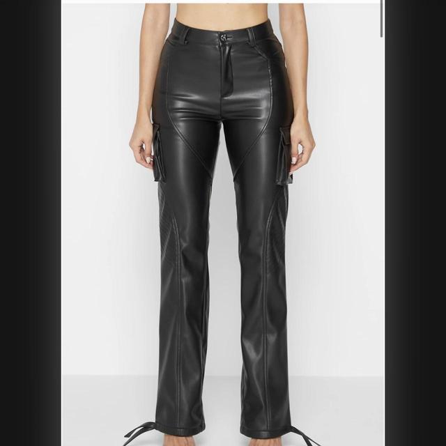 Maniere De Voir Women's Trousers - Black - UK 10 on Productcaster.