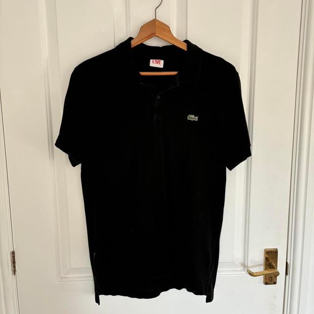 Lacoste Men's Polo shirt - Black - S on Productcaster.