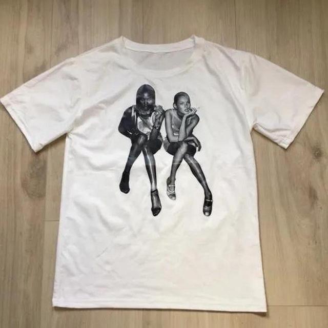 Women's T-shirt - White - S on Productcaster.