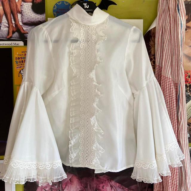 Women's Blouse - White - 6 on Productcaster.