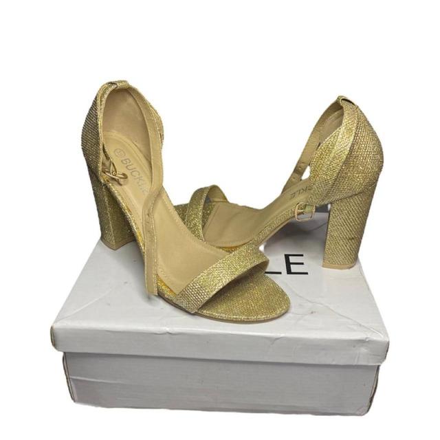 Buckle Women's Footwear - Gold - UK 6 on Productcaster.