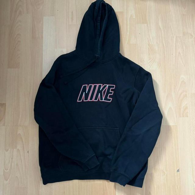 Nike Men's Hoodie - Black - L on Productcaster.