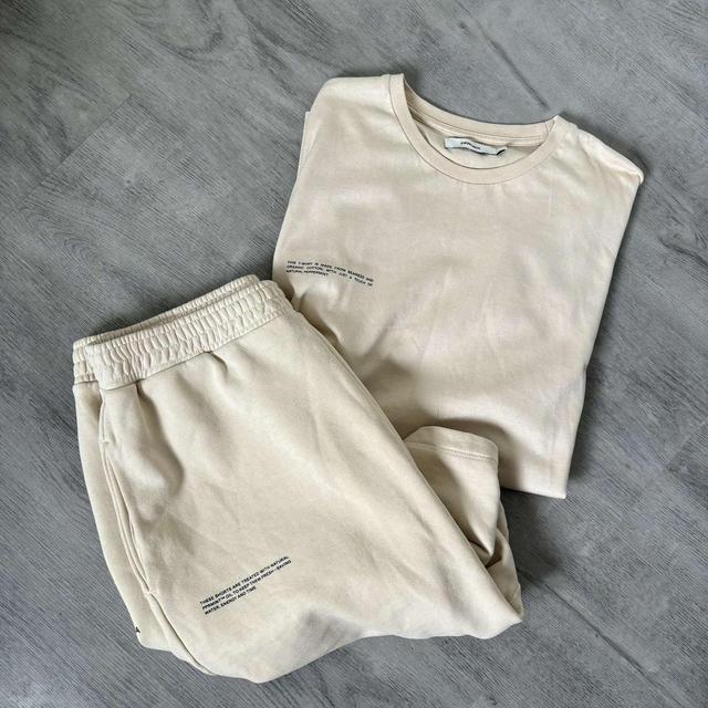 Pangaia Men's Shorts - Cream/Tan - L on Productcaster.