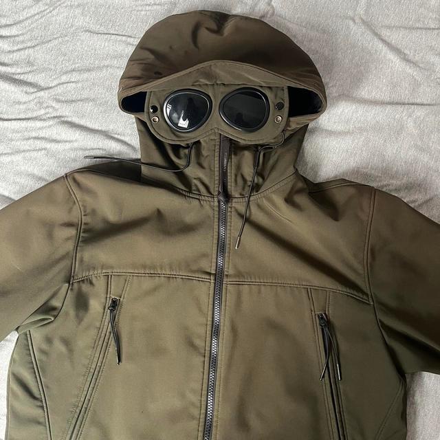 CP Company Men's Jacket - Khaki - L on Productcaster.