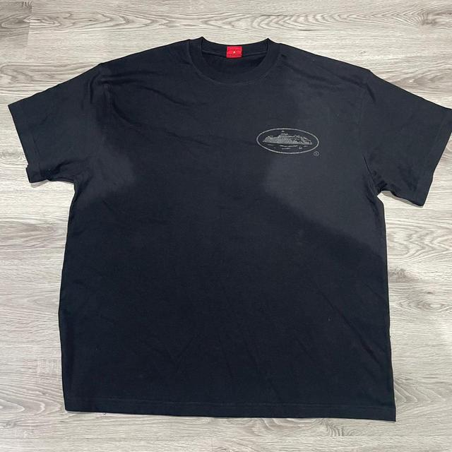 Corteiz Men's T-shirt - Black - L on Productcaster.