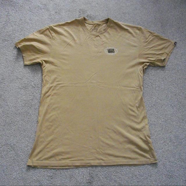 Vans Men's T-shirt - Tan - L on Productcaster.