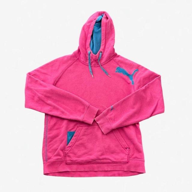 Puma Women's Hoodie - Pink - 12 on Productcaster.