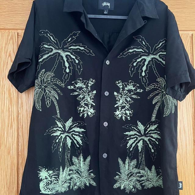 Stüssy Men's Shirt - Black - S on Productcaster.