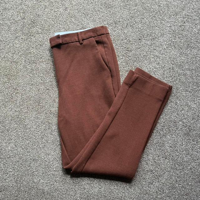 Marks & Spencer Women's Trousers - Brown - UK 14 on Productcaster.