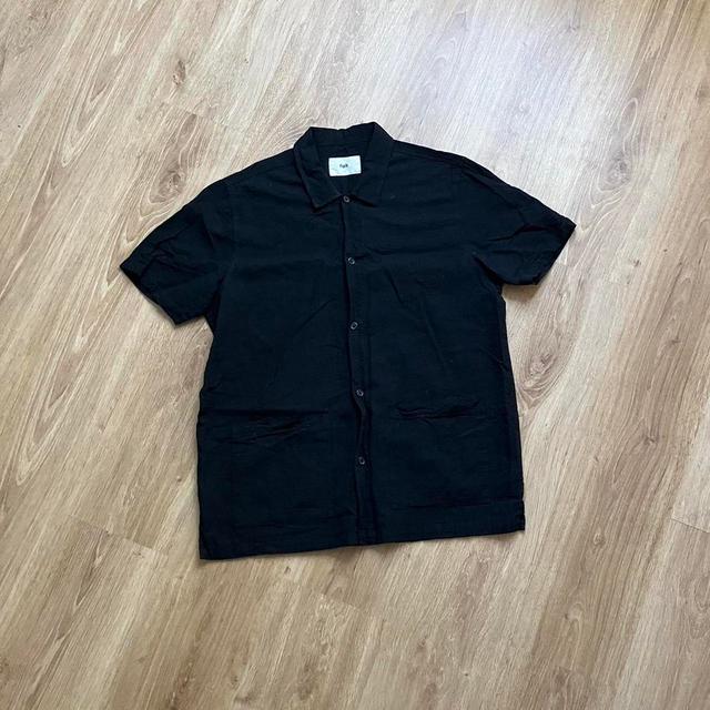 Folk Men's Shirt - Black - L on Productcaster.