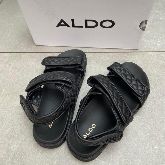 ALDO Women's Sandals - Black - UK 4 on Productcaster.