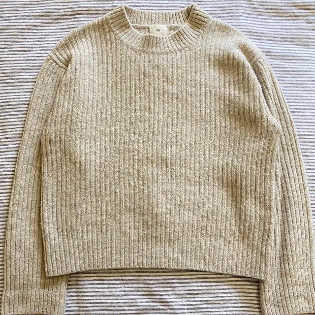 H&M Women's Jumper - Cream - S on Productcaster.