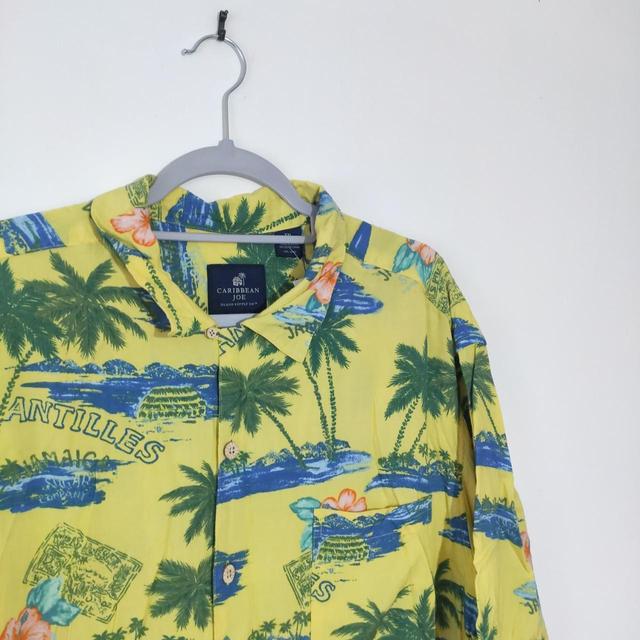 American Vintage Men's Shirt - Yellow - XXL on Productcaster.