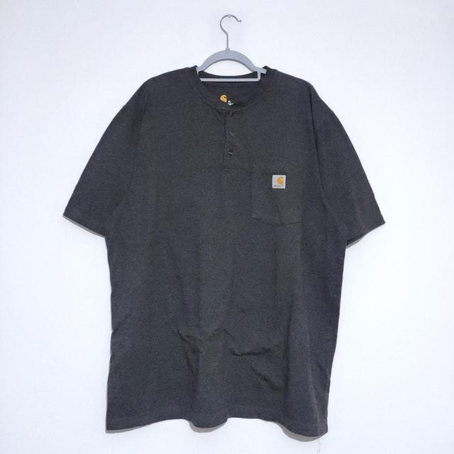 Carhartt Men's T-shirt - Black/Grey - XL on Productcaster.