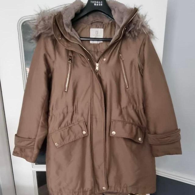 Next Women's Coat - Brown/Tan - UK 12 on Productcaster.