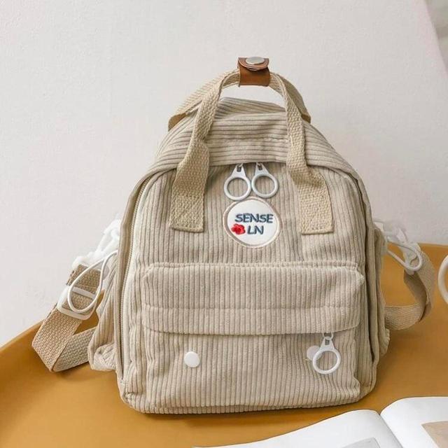 Women's Backpacks - Cream/Tan on Productcaster.