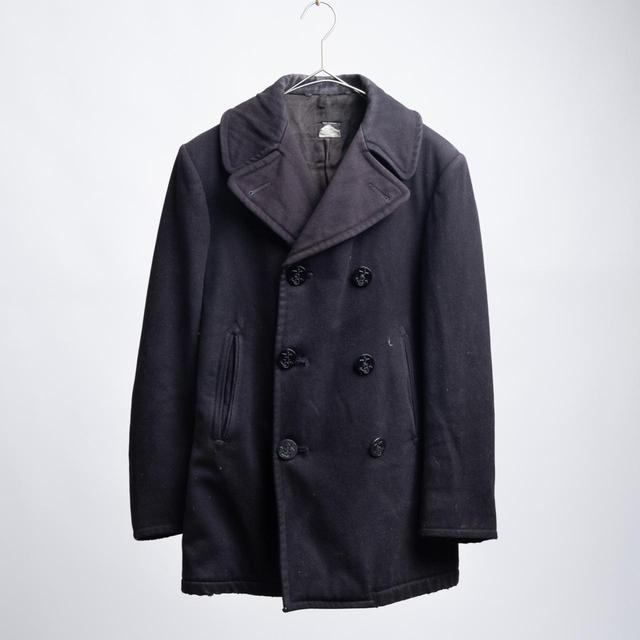 American Vintage Men's Peacoat - Black - M on Productcaster.