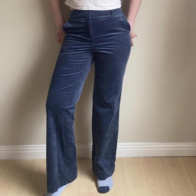 Next Women's Trousers - Navy/Blue - UK 36 on Productcaster.