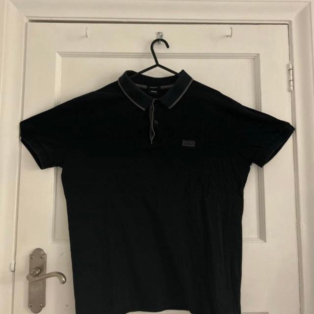 Hugo Boss Men's Polo shirt - Black - S on Productcaster.