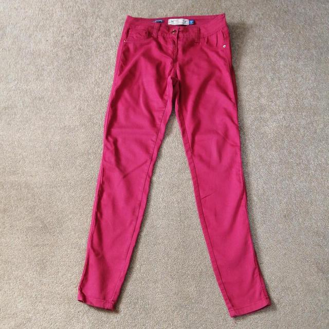 New Look Women's Jeans - Red - UK 8 on Productcaster.