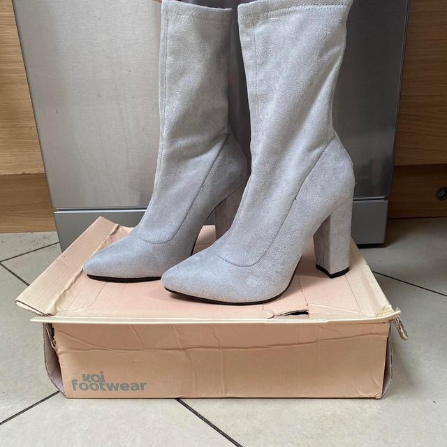 Women's Ankle Boots - Grey - UK 5 on Productcaster.