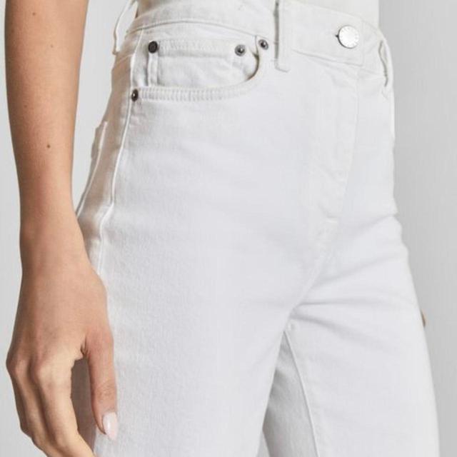 Reiss Women's Flare Jeans - White - UK 24 on Productcaster.