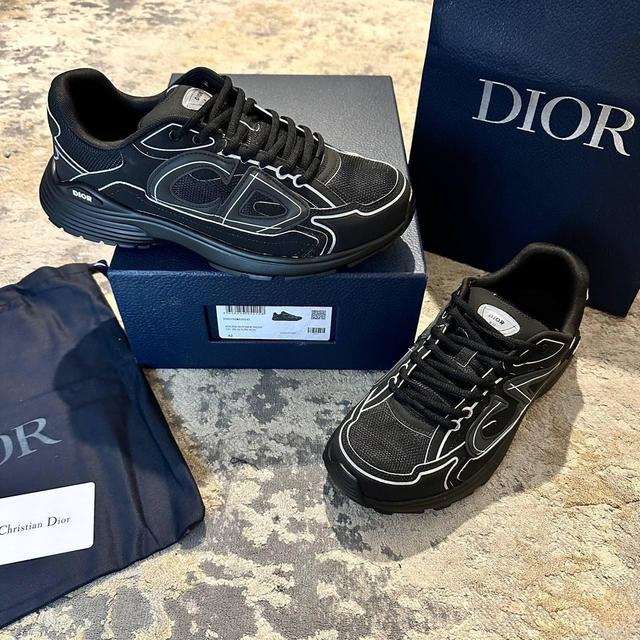 Dior Men's Trainers - Black - UK 9 on Productcaster.