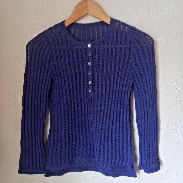 Preloved Women's Jumper - Purple - XS on Productcaster.