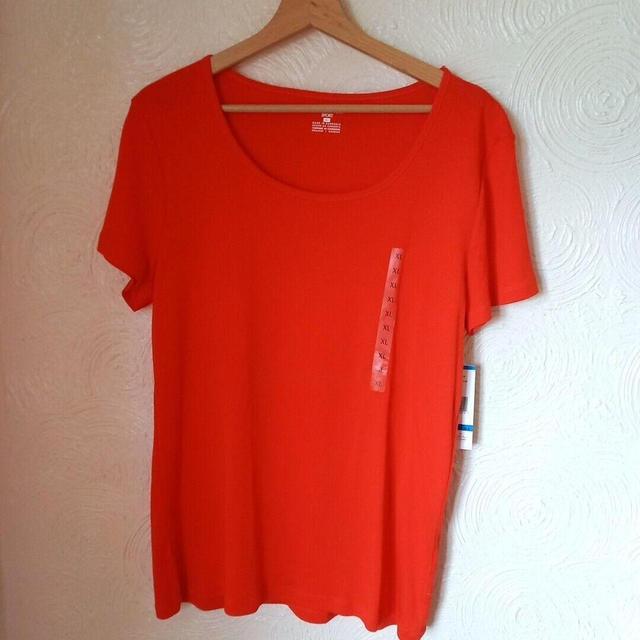 Jones New York Women's T-shirt - Orange - XL on Productcaster.