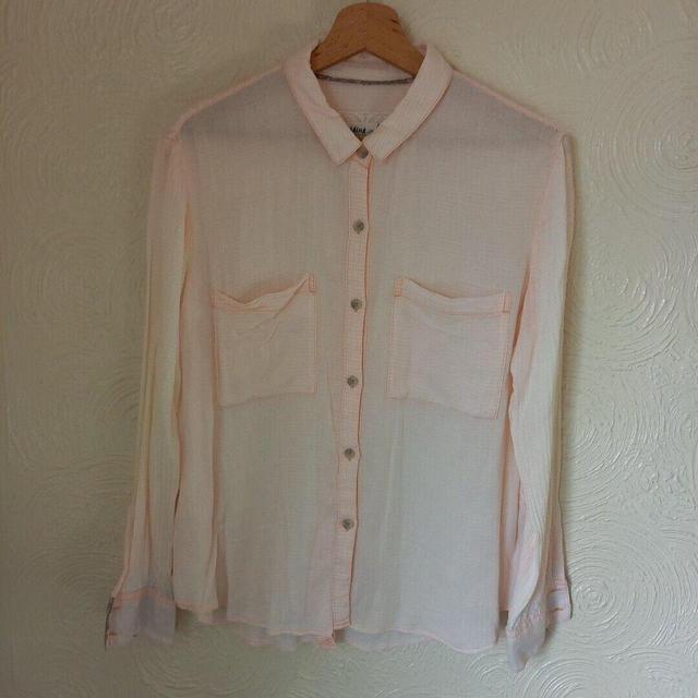 Anthropologie Women's Shirt - Pink - S on Productcaster.