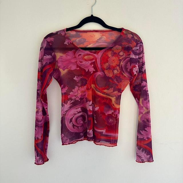 Women's Crop top - Multi/Pink - 8 on Productcaster.