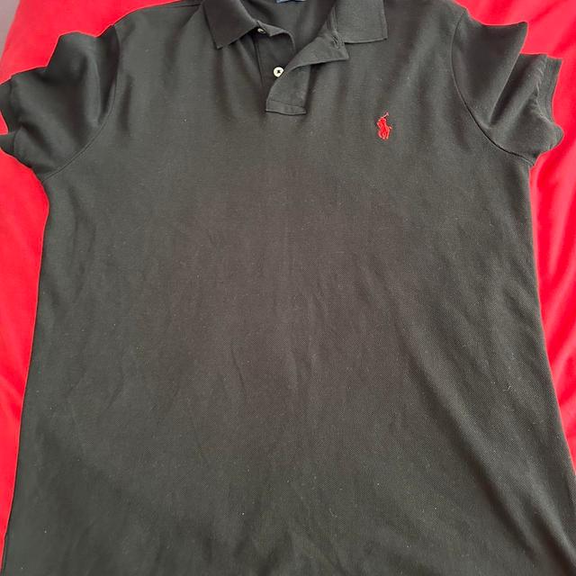 Polo Ralph Lauren Men's Polo shirt - Black - M on Productcaster.