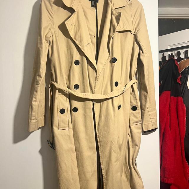 Forever 21 Women's Trench - Tan - S on Productcaster.