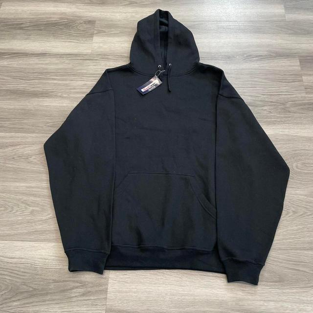 Vintage Men's Hoodie - Black - XL on Productcaster.