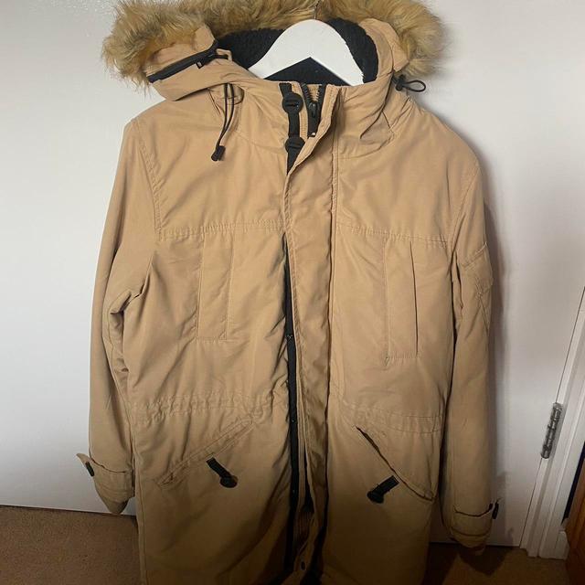 Bershka Women's Jacket - Tan/Khaki - S on Productcaster.