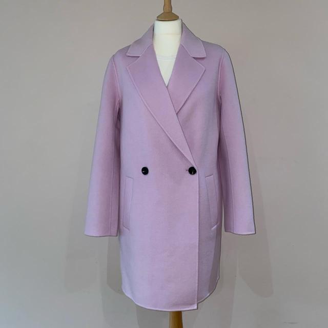 Jigsaw Women's Overcoat - Purple/Pink - M on Productcaster.