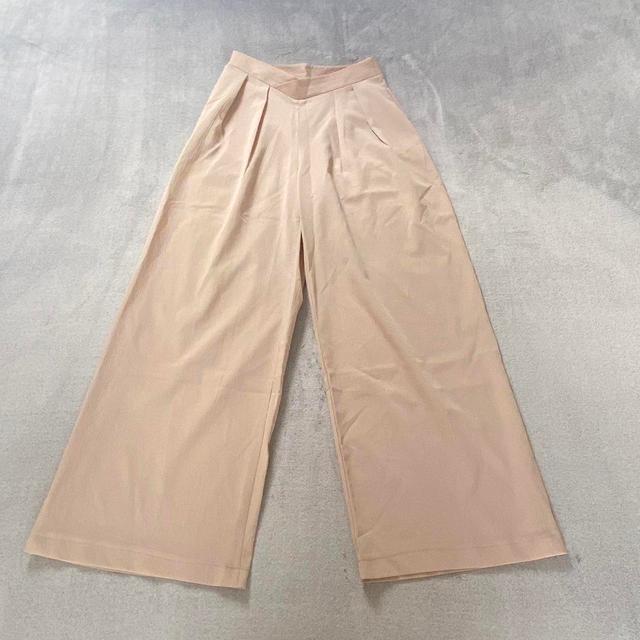 Women's Trousers - Tan/Pink - XS on Productcaster.