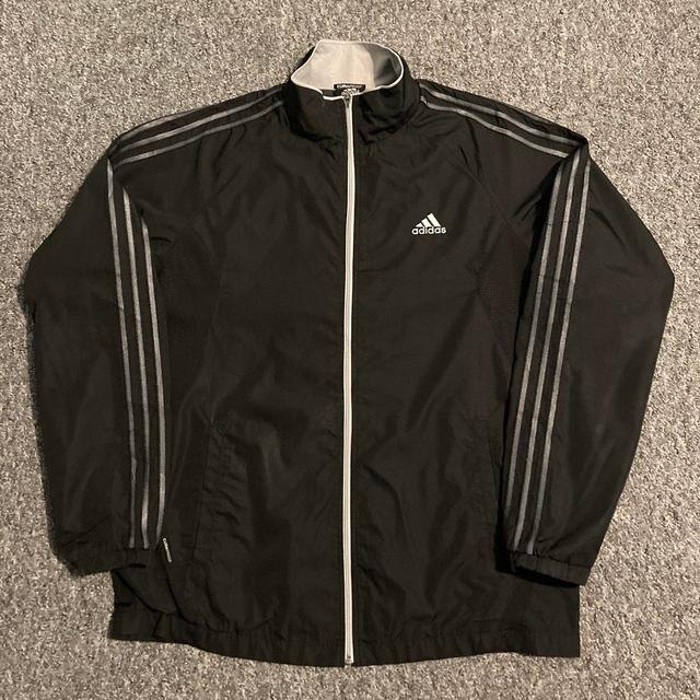 Adidas Men's Lightweight Jacket - Yellow/Black - M on Productcaster.