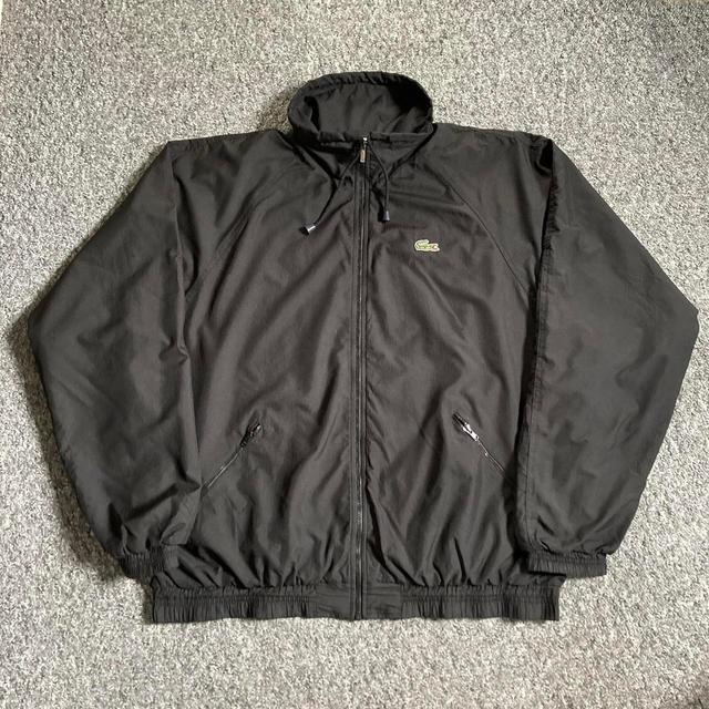 Lacoste Men's Windbreaker Jacket - Black - XL on Productcaster.