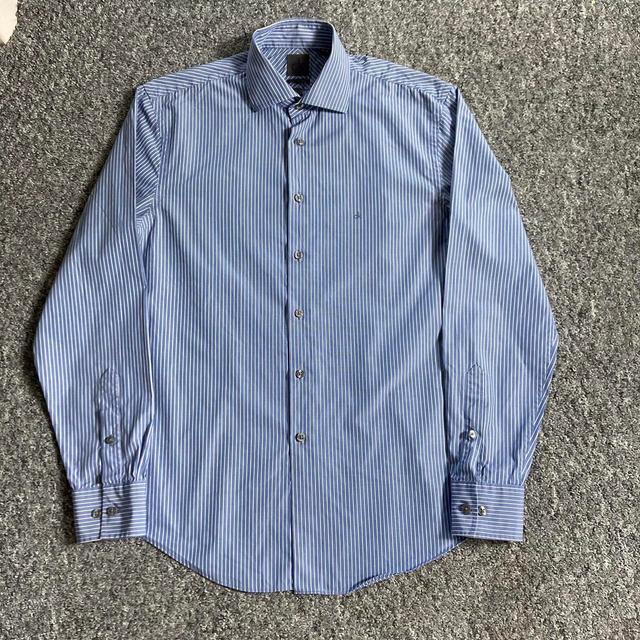 Calvin Klein Men's Shirt - Blue - M on Productcaster.