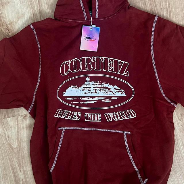 Corteiz Men's Hoodie - Brown - XS on Productcaster.