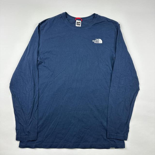 The North Face Men's T-shirt - Navy/Blue - L on Productcaster.