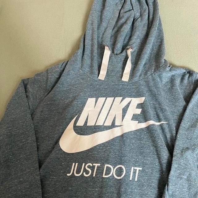 Nike Women's Hoodie - Blue - L on Productcaster.