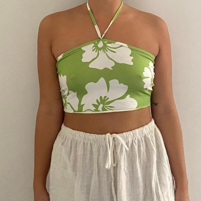 Women's Crop top - Green - L on Productcaster.