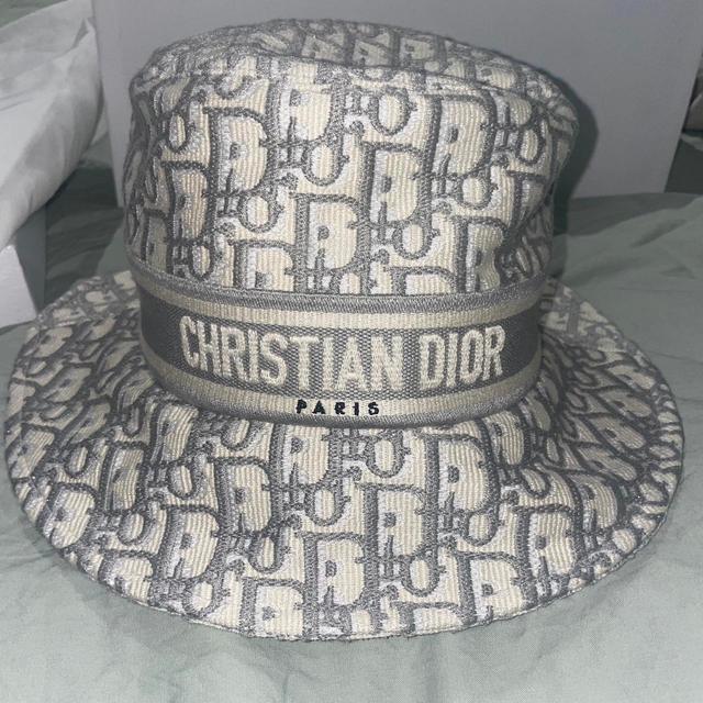 Christian Dior Women's Hat - Grey on Productcaster.