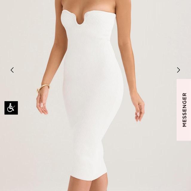 House of CB Women's Bodycon Dress - White - M on Productcaster.