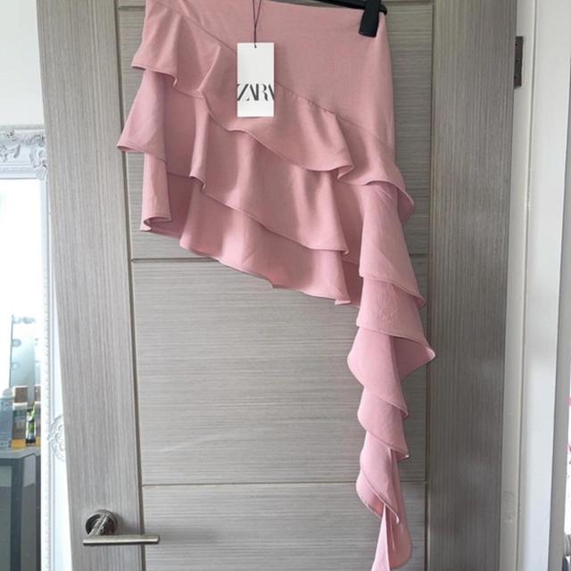 Zara Women's Party Skirt - Pink - UK 6 on Productcaster.