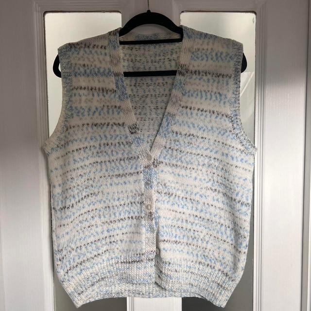 Unique Vintage Women's Jumper - Multi/Blue - 12 on Productcaster.