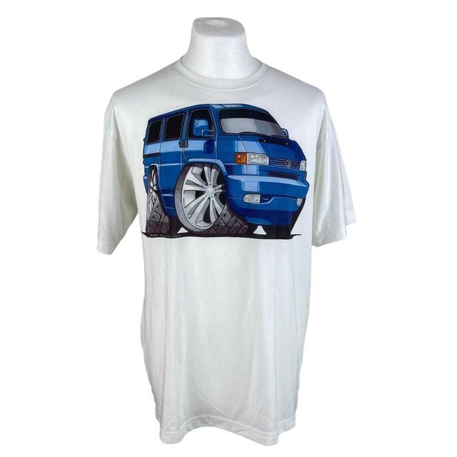 Vintage Men's T-shirt - White - L on Productcaster.