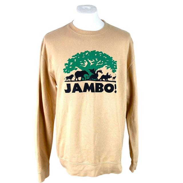 Vintage Men's Sweatshirt - Tan - L on Productcaster.